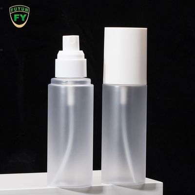 Botol Pompa Plastik Bening Beku Isi Ulang Permukaan Sablon Ukuran Perjalanan