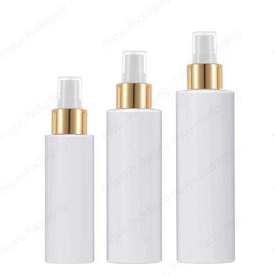 Botol Pompa Semprot Porselen putih 200ml Pompa Emas / Perak
