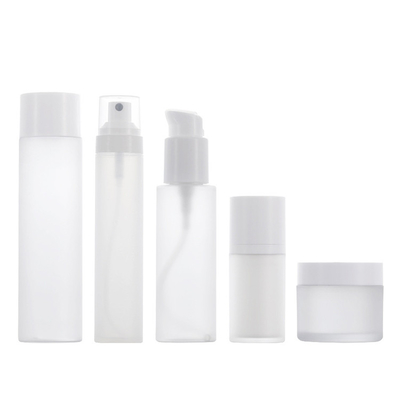 UV Coating 50g Plastic Cream Jar Wadah Perawatan Kulit Kosmetik Mewah