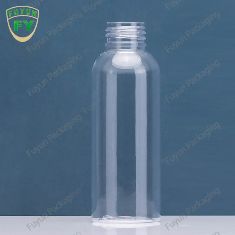 250ml Botol Plastik Kecil Dengan Penanganan Permukaan Caps Frost