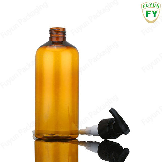 300ML Shampoo Pump Dispenser Botol Warna Kuning untuk Body Lotion