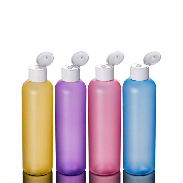 8.5oz Shampoo Shower Gel Bottles, Shampoo Flip Cap Pet Botol
