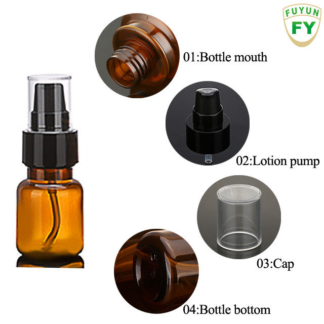 Botol Pompa Semprot 0.1l, Sablon Botol Semprot Kabut Amber