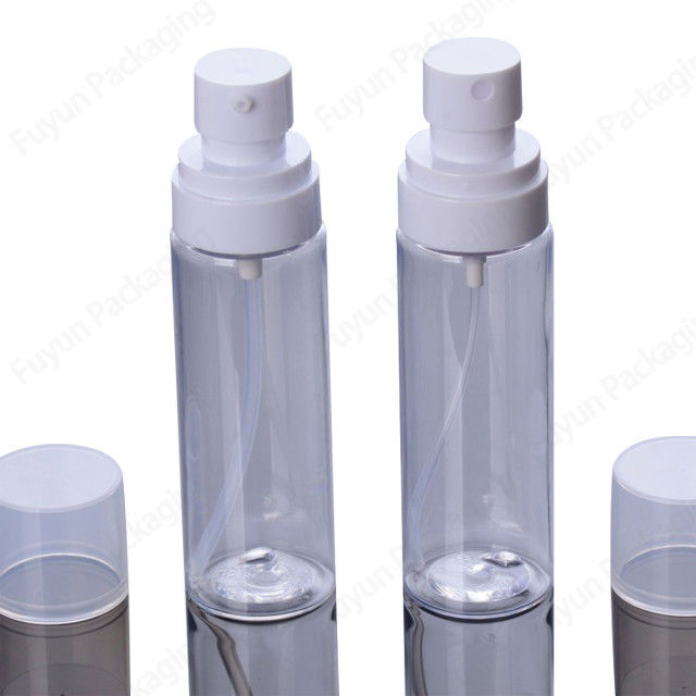 3.4oz Botol Semprot Kosmetik Plastik Penanganan Permukaan Chrome