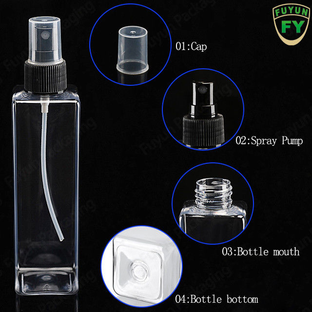 Botol Plastik 200ML Dengan Pompa Semprot untuk kemasan kosmetik perawatan kulit