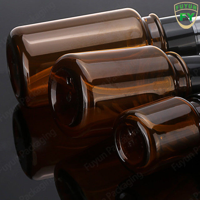 Botol Pompa Semprot 120ml, Botol Pet Plastik amber Dengan Pompa Lotion