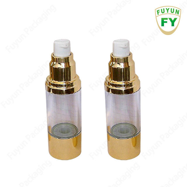 Botol Pompa Pengap Emas 30ml Untuk Krim Wajah Lotion kosmetik