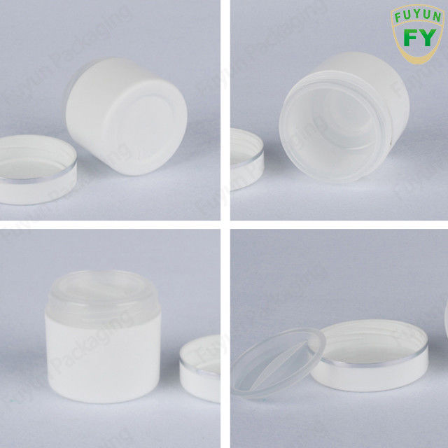 50g PP plastik Double wall Jar Kosmetik Lotion Cream Wadah Pot Jars
