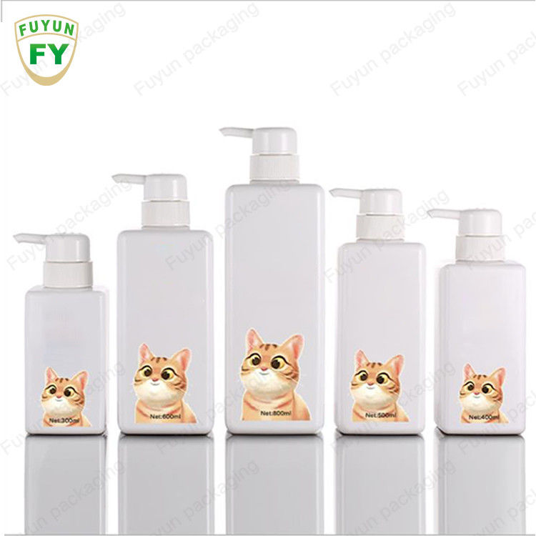 Dispenser Botol Pompa 500ml untuk Lotion Shampoo Bentuk Persegi
