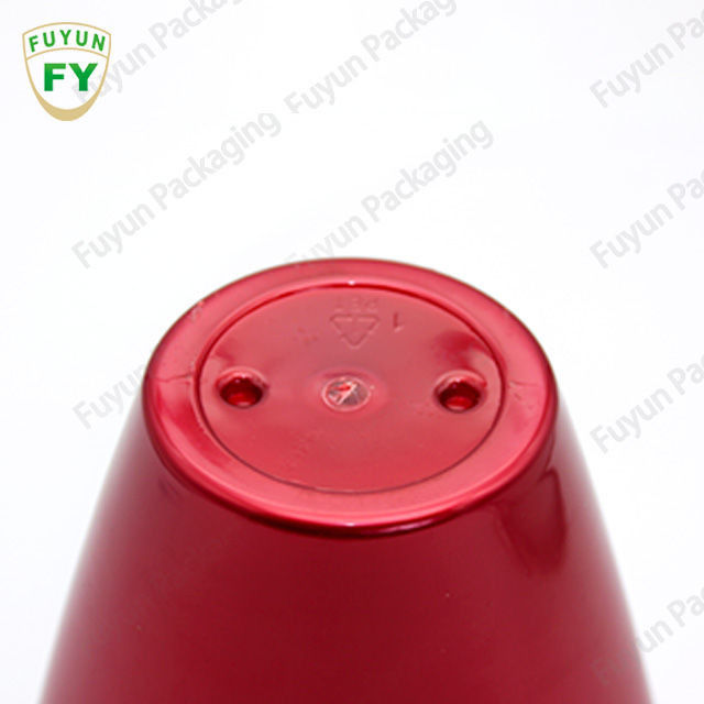 Botol Press Plastik Bentuk Oval PET Untuk Lotion Krim Sampo