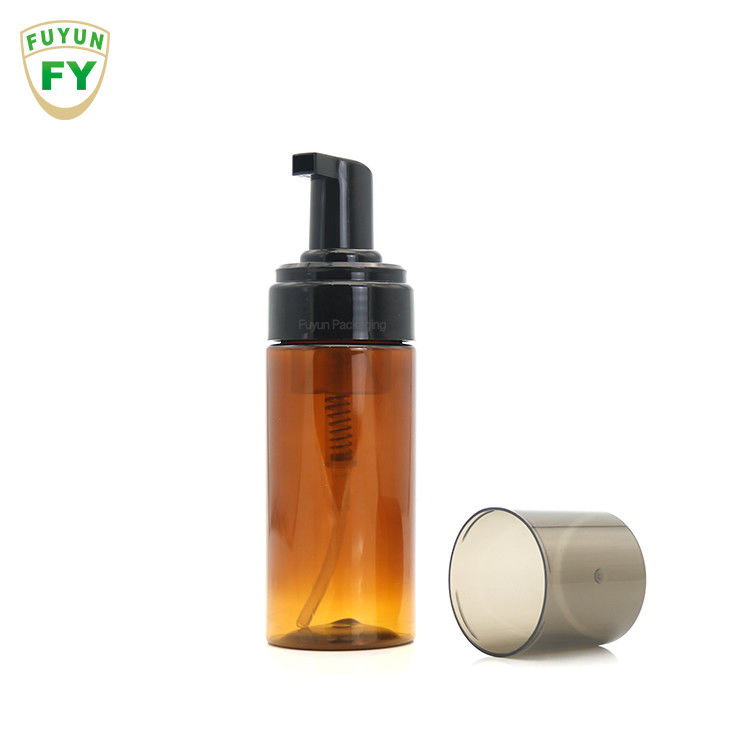 50ml 100ml 150ml Pompa Dispenser Sabun Botol Bulat Amber