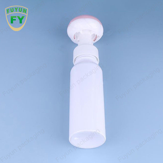 Botol Pompa Busa Sabun 500ml Botol Kepala Bunga Kaki Kosong Persegi