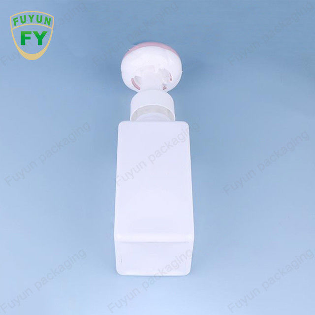 Botol Pompa Busa Sabun 500ml Botol Kepala Bunga Kaki Kosong Persegi