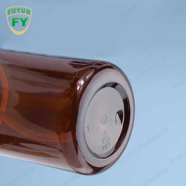 Fuyun 40ml 60ml Botol Pompa Plastik Perawatan Kulit Amber Semprot Terus Menerus