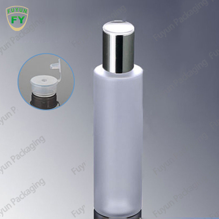 200ml Botol Plastik Buram Bahu Datar Untuk Nozzle Semprot Diameter 0.3mm Serum