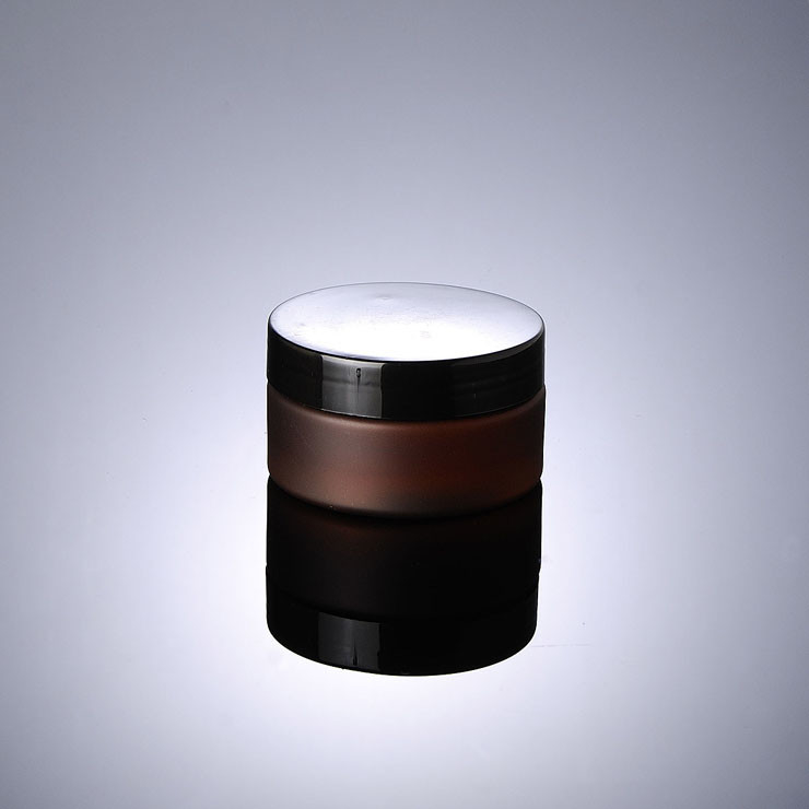 Matte 100g Empty Plastic Cream Jar Wadah PET Kosmetik