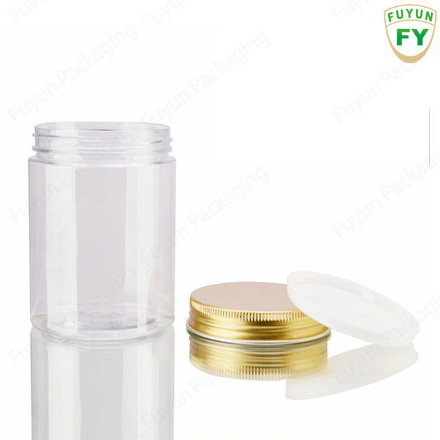 Fuyun Wadah Jar Plastik Bening, Stoples Penyimpanan Plastik dengan Busa Liner Oleh Stalwart- Untuk Perjalanan, Krim, Cairan, Makeup