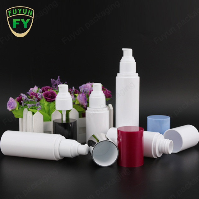 Fuyun 80 100 120 150ml Toner Foundation botol pompa lotion make-up dengan tutup ulir warna