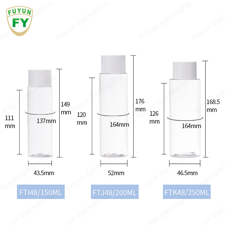 Botol Dispenser Pompa Plastik Buram untuk serum toner Minyak Esensial