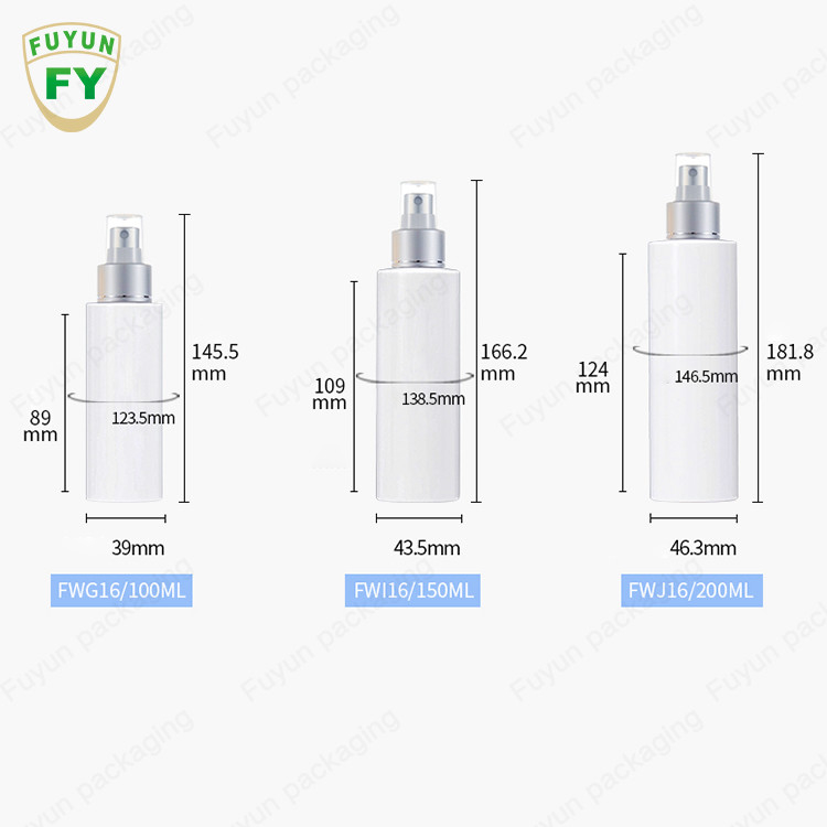 Botol Pompa Plastik Kecil Transparan 5oz 7oz Parfum Semprotan Kabut Halus
