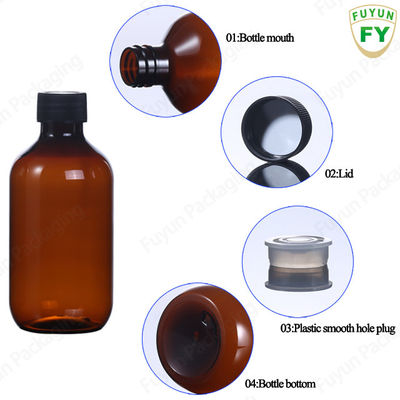 300ml Botol Plastik Kosmetik, Botol Toner Kosmetik Tutup Sekrup