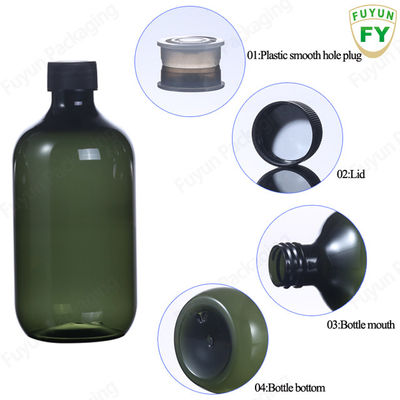 Kosong 300ml 500Ml Plastik Pet Wajah Perawatan Kulit Wajah Botol Toner Kosmetik