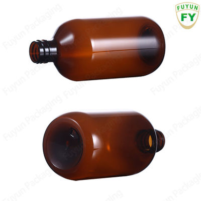 Botol Serum Plastik 16oz, Botol Pet Amber 500ml kosong