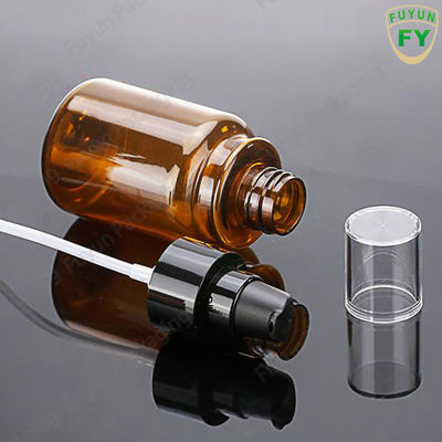 mini w55mm Kabut Halus Botol Plastik Isi Ulang Kecil Bentuk Bulat