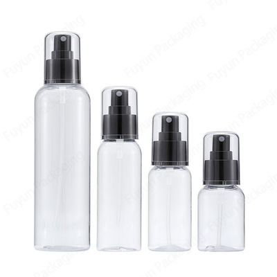 Clear 50ml Pet Spray Bottle sertifikat SGS Logo Disesuaikan