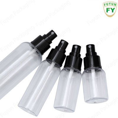 Clear 50ml Pet Spray Bottle sertifikat SGS Logo Disesuaikan