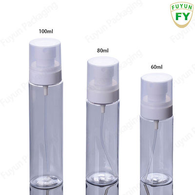 3.4oz Botol Semprot Kosmetik Plastik Penanganan Permukaan Chrome