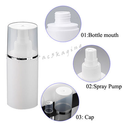 250ml Botol Semprot Pompa Isi Ulang, botol semprotan pembersih tangan PE