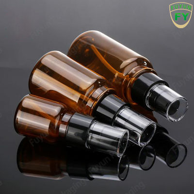 Amber 5.7oz Botol Semprot Kosong Dengan Pompa Tekanan Sertifikat MSDS SGS