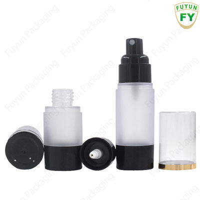 Botol Pompa Perawatan Kulit Pengap 15ml Sablon Sutra
