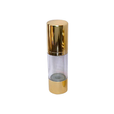 Botol Pompa Pengap Emas 30ml Untuk Krim Wajah Lotion kosmetik