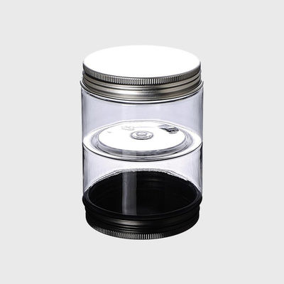Kosong Kosong Cookies Permen Kacang Kemasan Food Grade PET Plastik Wadah Penyimpanan Jars