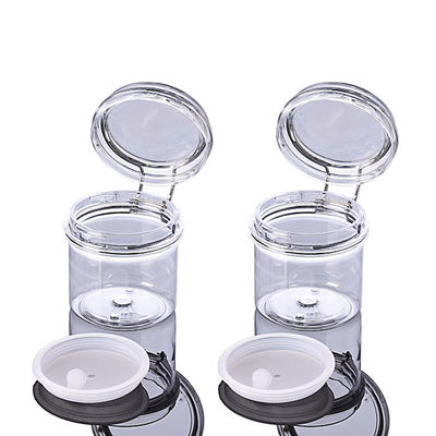 Food Grade Kitchen Clear Storage Pet Plastik Unik Cookie Kosong Disegel Madu Selai Klip Top Jars
