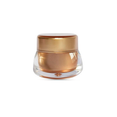 Double Wall 7g Acrylic Cosmetic Jar Untuk Kemasan Krim Wajah