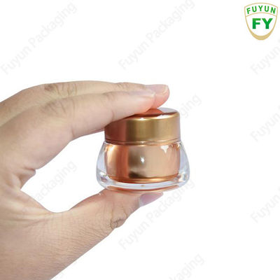 Double Wall 7g Acrylic Cosmetic Jar Untuk Kemasan Krim Wajah