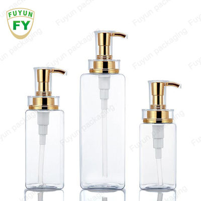 10oz 300ml Botol Pompa Lotion Plastik HDPE untuk Dispenser Sampo