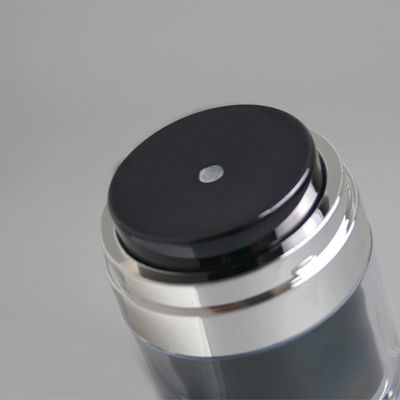Toples Kosmetik Pengap PMMA Isi Ulang 50g 15g 30g Untuk Krim