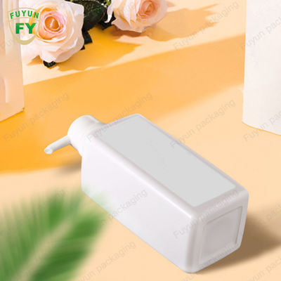12.5oz 500ml Pencetakan Logo Botol Sampo Plastik Bening Putih