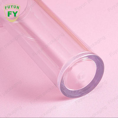 Tutup Emas Botol Semprot PET Kosong 50ml Kemasan Kosmetik Silinder