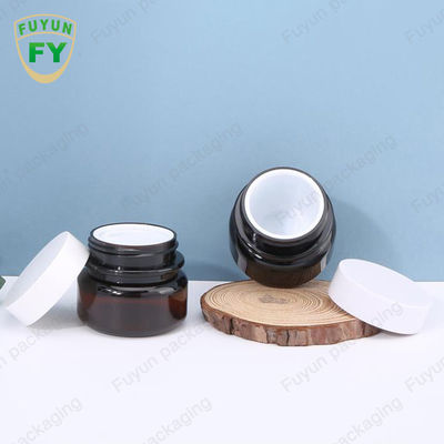Fuyun 40ml 60ml Botol Pompa Plastik Perawatan Kulit Amber Semprot Terus Menerus