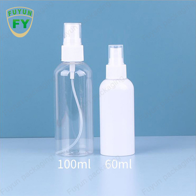 60Ml Transparan Semprot Botol Plastik PET Dispenser Pompa Kosong Kemasan Kosmetik