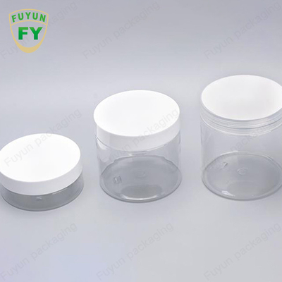 30ml 40ml 150ml Stoples Kemasan Plastik Transparan Dengan Aluminium Cap Food Grade