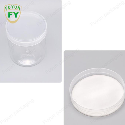 30ml 40ml 150ml Stoples Kemasan Plastik Transparan Dengan Aluminium Cap Food Grade