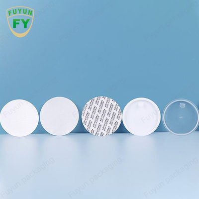 Fuyun 30ml 50ml pet plastik jelas mulut lebar mata wajah tidur lumpur krim jar