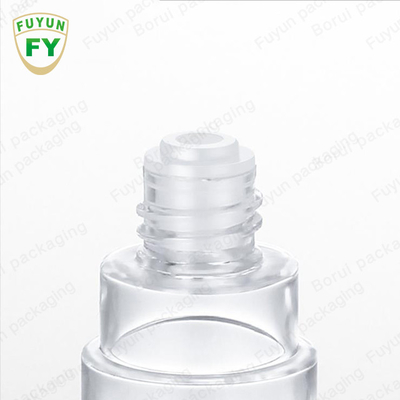 Botol Pompa Plastik 18ml 20ml Bentuk Kapsul Botol Toner PET Bening