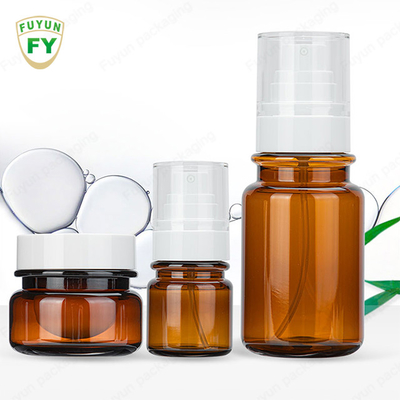 30g 40ml 60ml Botol Pompa Plastik Serum Double Wall PET Jar